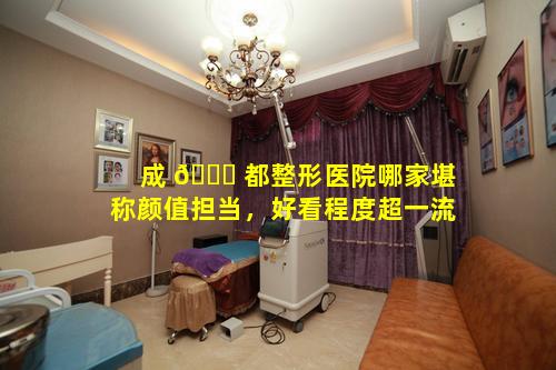 成 🐕 都整形医院哪家堪称颜值担当，好看程度超一流